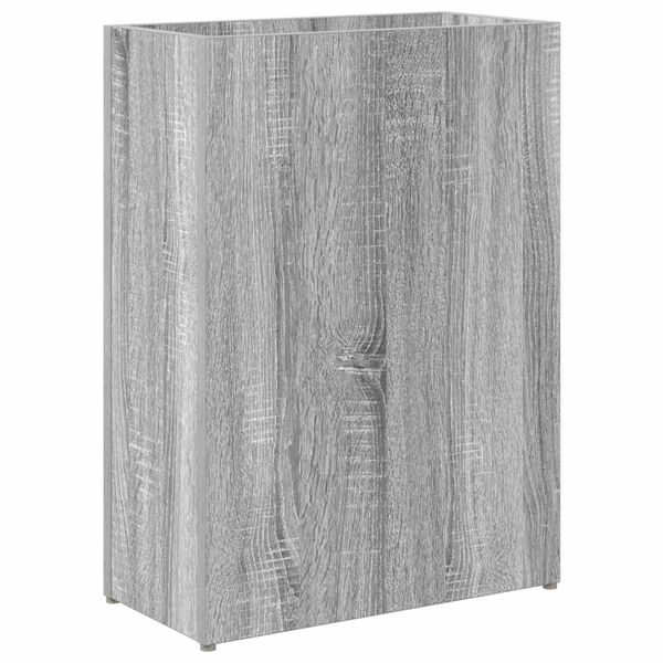 vidaXL Umbrella Stand Grey Sonoma 40 x 20 x 55.5 cm Engineered Wood