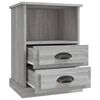vidaXL Bedside Cabinets 2 pcs Grey Sonoma 43x36x60 cm