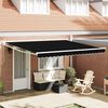 vidaXL Retractable Awning Manual Polyester