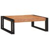 vidaXL Bathroom Shelf for Brown 65 x 50 x 23 cm Solid Acacia Wood
