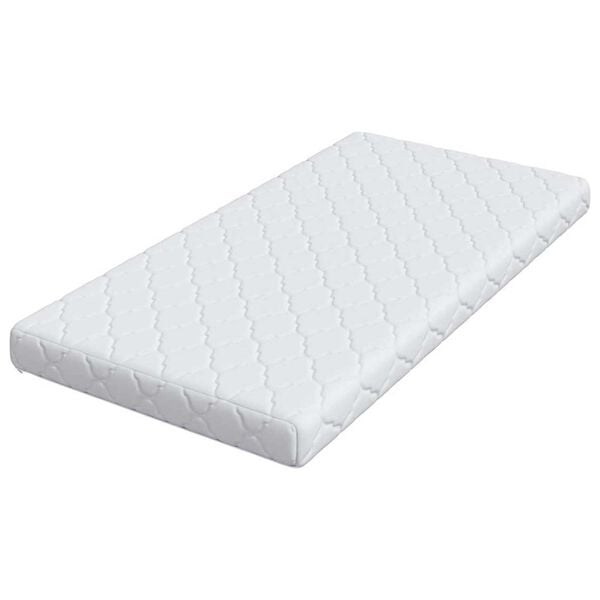 vidaXL Mattress White 80 x 160 cm PU Foam