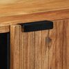 vidaXL Sideboard with Door Natural 90 x 33.5 x 75 cm Solid Acacia Wood