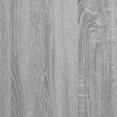 vidaXL Wardrobe with Drawers Grey Sonoma 100x40x180 cm Engineered Wood