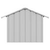 vidaXL Dog House with Roof 85x107x81 cm Galvanised Steel