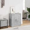 vidaXL Shoe cabinets 60 x 35 x 70 cm Concrete Grey 5 pairs of shoes
