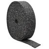 vidaXL Rubber Granulate Roll Black 2000 x 10 x 0.6 cm Rubber