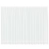 vidaXL Lace Curtain White 220 x 500 cm Polyester