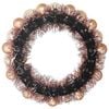 vidaXL Christmas Ball Wreathes 2 pcs Rose Gold 33 x 33 x 7 cm