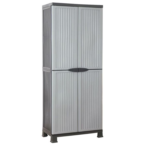 vidaXL Plastic Cabinet 68x39x171.5 cm