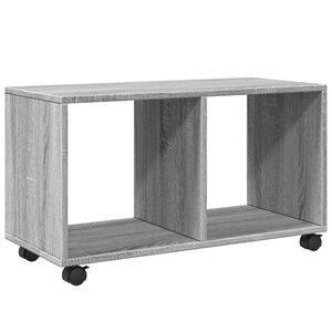 vidaXL&nbsp;Rolling&nbsp;Cabinet&nbsp;Grey Sonoma 72x33x42.5 cm Engineered Wood