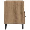 vidaXL Bedside Cabinet with Drawer 2 pcs Artisan Oak 40 x 35 x 47.5 cm