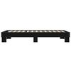 vidaXL Bed Frame without Mattress Black 90x190 cm Single
