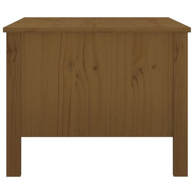 vidaXL Coffee Table Honey Brown 100x50x40 cm Solid Wood Pine