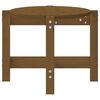 vidaXL Coffee Table Honey Brown 87x48x35 cm Solid Wood Pine