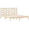 vidaXL Bed Frame without Mattress 180x200 cm Super King Solid Wood
