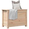 vidaXL Storage Box 60x32x45.5 cm Solid Wood Pine