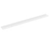 vidaXL Wall Shelves 2 pcs White 100x9x3 cm