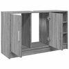 vidaXL Sink Cabinet Grey Sonoma 90x29x55 cm Engineered Wood