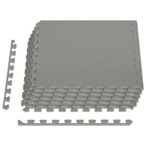 vidaXL Pool Ground Mat 6 pcs Grey 2.16 m&sup2; EVA Foam