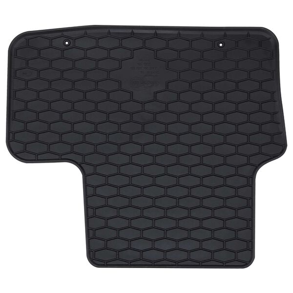 vidaXL Car Mat 4 pcs Black suitable for CAPTUR 2020- Rubber