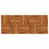 vidaXL Decking Tile 10 pcs Brown 30 x 30 cm Acacia Hardwood