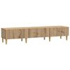vidaXL TV Cabinet Artisan Oak 147 x 34.5 x 30 cm Engineered Wood