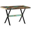vidaXL Dining Table 120x60x76 cm Solid Reclaimed Wood