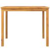 vidaXL Garden Dining Table 90x90x74 cm Solid Wood Acacia