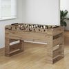 vidaXL Football Table Artisan Oak 146.5 x 74 x 85 cm Engineered Wood