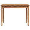 vidaXL Garden Dining Table 120x65x80 cm Solid Teak Wood