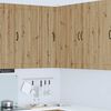 vidaXL Dishwasher Panel Lucca Artisan Oak 57 x 57 x 100 cm