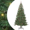 vidaXL Christmas Tree Green 240 cm PVC