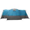 vidaXL Family Tent with Roof Blue and Grey 760 x 645 x 230 cm