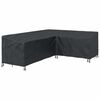 vidaXL Furniture Cover Black 260 x 210 x 80 cm 420D Oxford Fbric