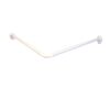 RIDDER Corner Shower Curtain Rod White 80x80x2.5 cm