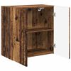 vidaXL TV Wall Cabinet Old Wood 59.5 x 31 x 60 cm Engineered Wood