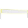 vidaXL Volleyball Net Yellow and Black 823x244 cm PE Fabric
