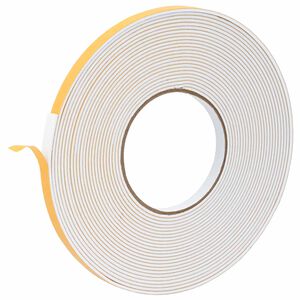 vidaXL Self-adhesive Foam Tape 10 pcs White 10mm x 10m CR Foam