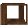 vidaXL Coffee Table Brown Oak 40x40x30 cm Engineered Wood
