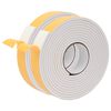vidaXL Self-adhesive Foam Tape 2 pcs White 30mm x 5m CR Foam