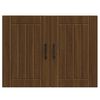 vidaXL Kitchen Wall Cabinet Lucca Brown Oak Engineered Wood