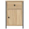 vidaXL Bedside Cabinet Sonoma Oak 40x42x60 cm Engineered Wood