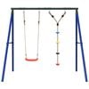 vidaXL Outdoor Swing Set with Swing and Disc Swing