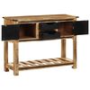 vidaXL Console Table 100x35x75 cm Solid Wood Mango