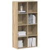 vidaXL Book Cabinet/Sideboard Sonoma Oak 66x30x130 cm Engineered Wood