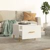 vidaXL Coffee Tables 2 pcs White 50x50x40 cm Engineered Wood