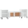 vidaXL TV Cabinet White 160x35x55 cm Engineered Wood