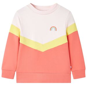 vidaXL Kids' Sweatshirt Soft Pink 128