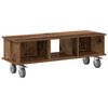 vidaXL TV Stand 100 x 35 x 35 cm Old Wood Engineered Wood