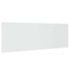 vidaXL Wall Headboard White 240x1,5x80 cm Engineered Wood